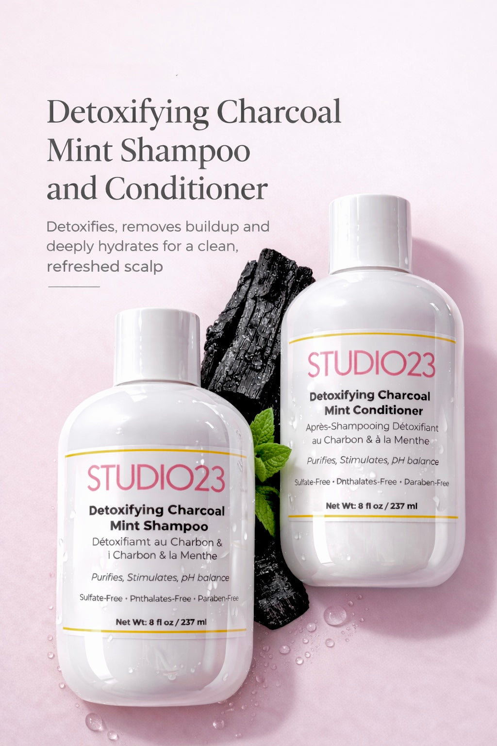 Detoxifying Charcoal Mint Conditioner